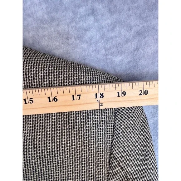 Mens Canali Blazer Silk Wool 42L Italy Jacket Sport Coat Tan Micro Check Texture Suits